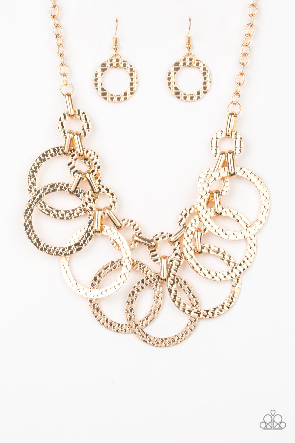 Paparazzi - Jammin Jungle - Gold Necklaces  #0475