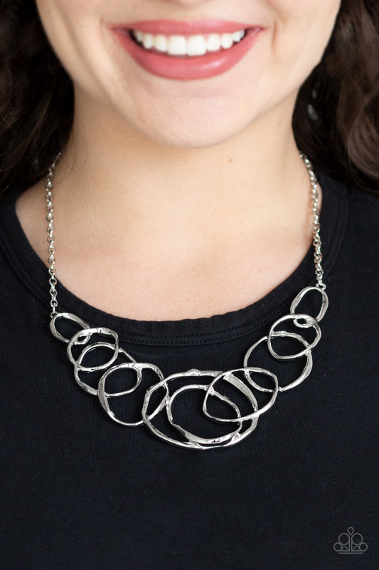 Paparazzi - All Around Radiance - Silver Necklace #0001