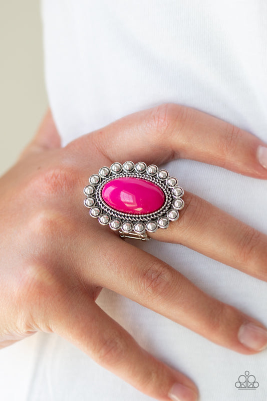 Paparazzi - Ready To Pop - Pink Ring  #R025