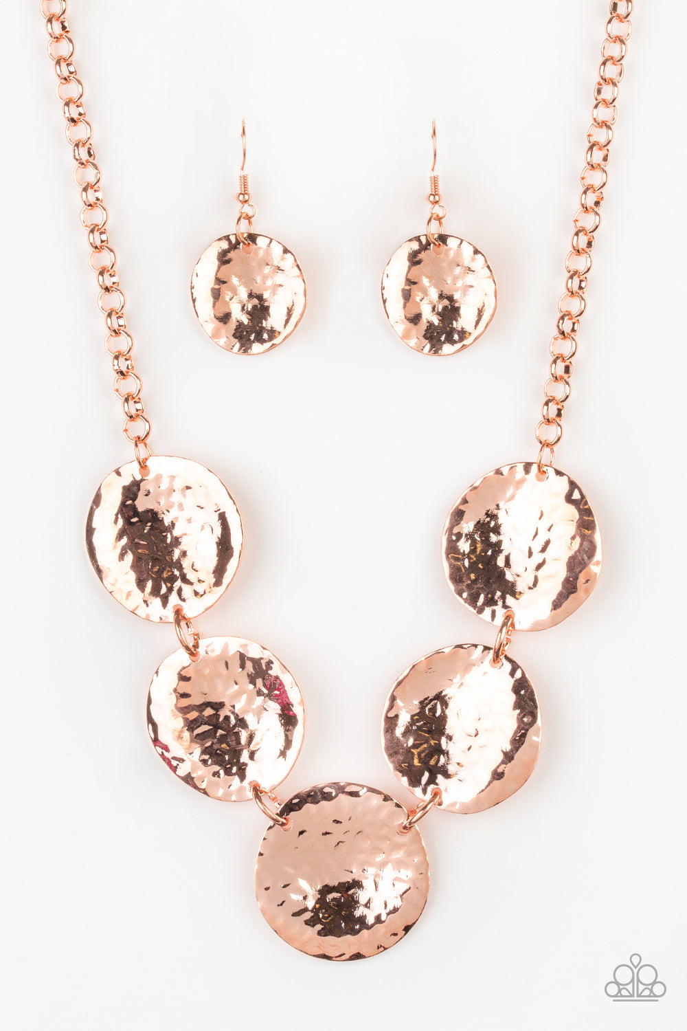 Paparazzi - First Impressions - Copper Necklaces   #0236