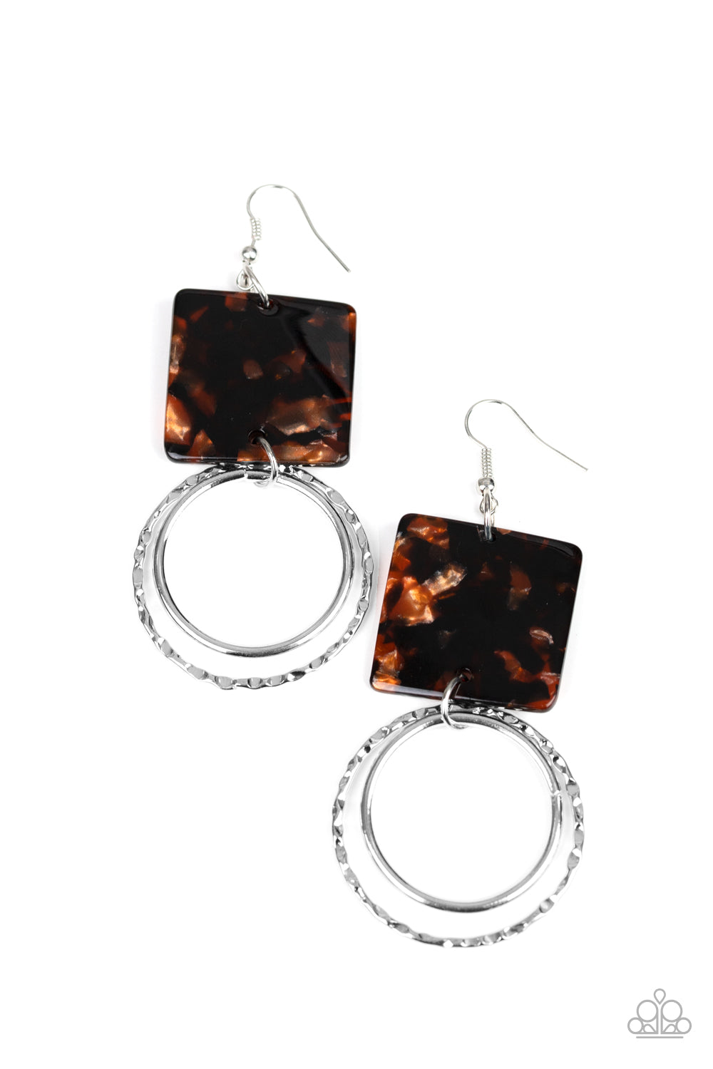 Paparazzi - Maven Maker - Black Earrings  O/D #096