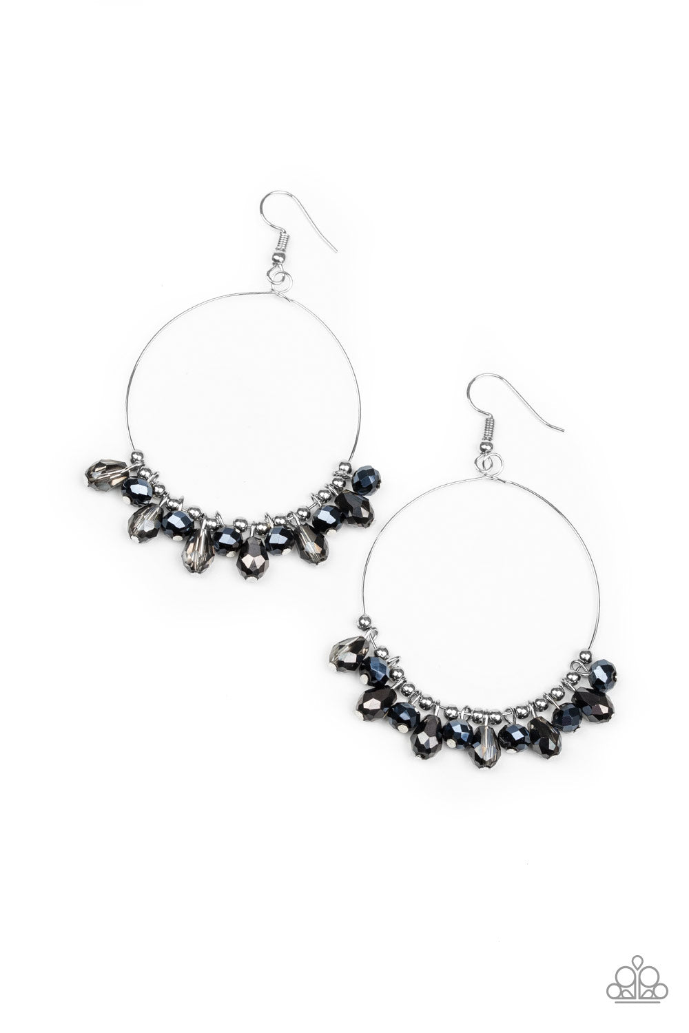 Paparazzi - Crystal Collaboration - Blue Earrings#1950