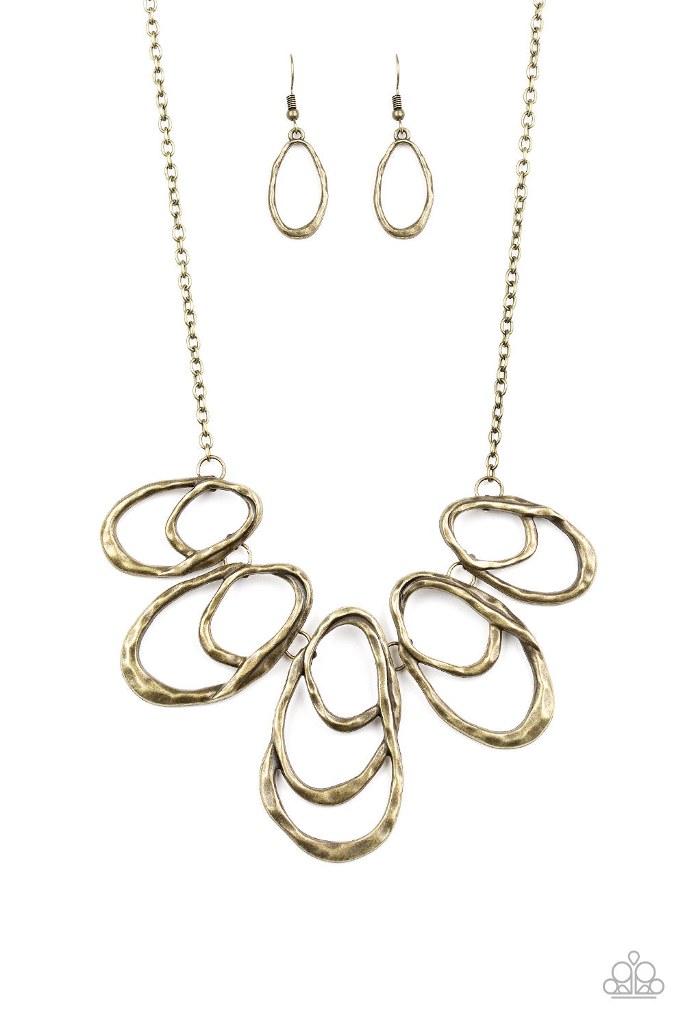 Paparazzi Accessories - Terra Storm - Brass Necklace #0159