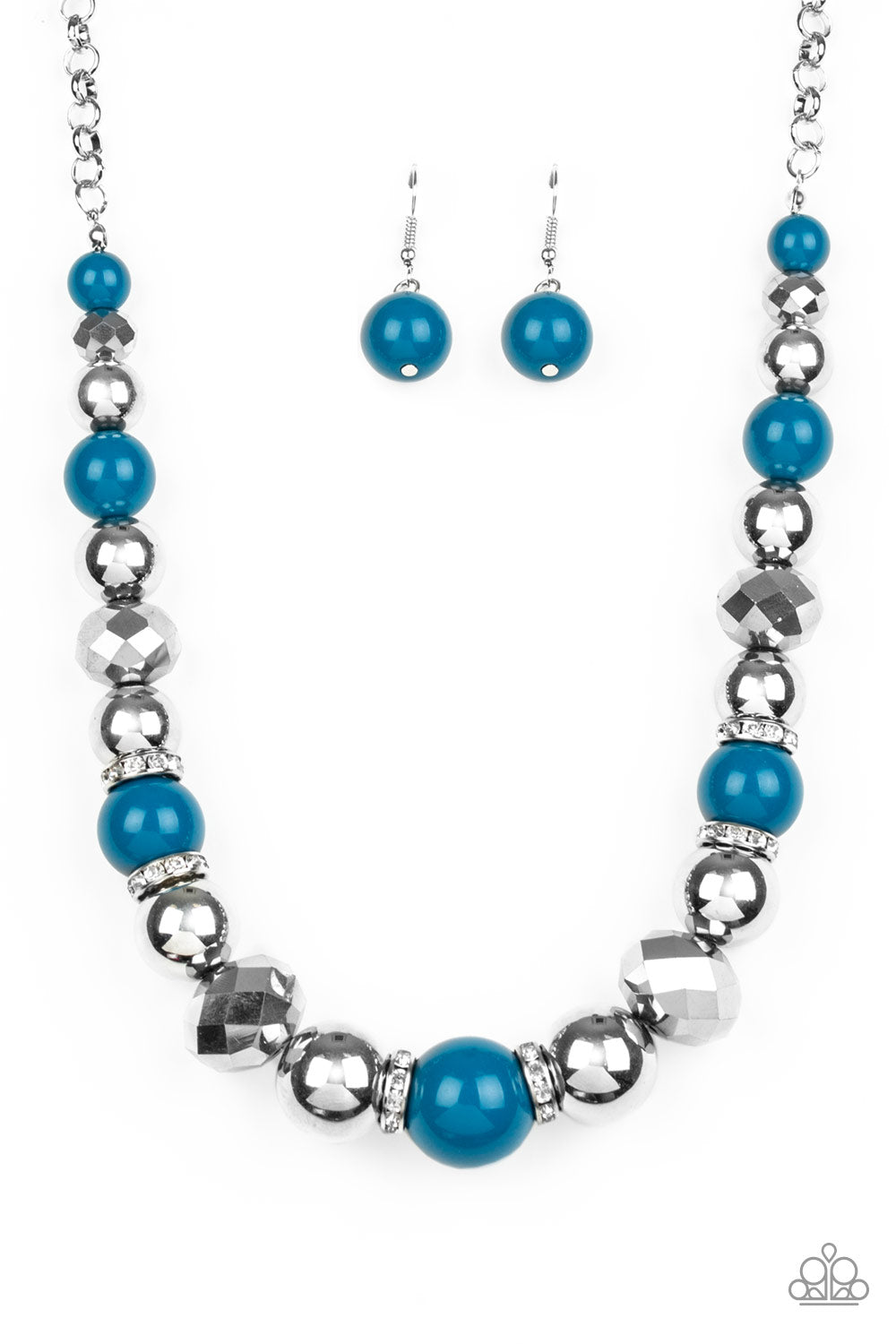 Paparazzi - Weekend Party - Blue Necklaces  #1363