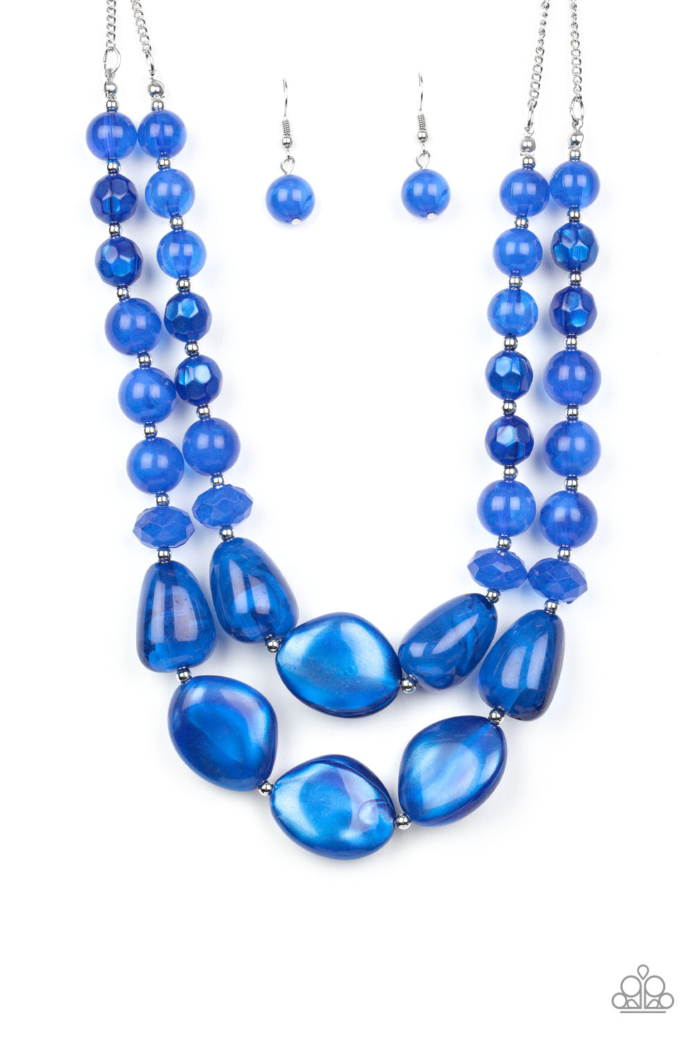 Paparazzi - Beach Glam - Blue Necklaces