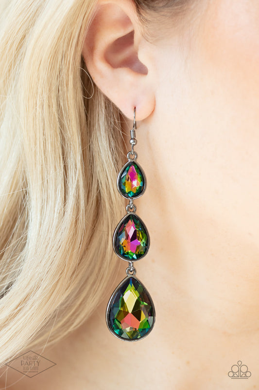 Paparazzi - Metro Momentum - Multi Earrings  #1782