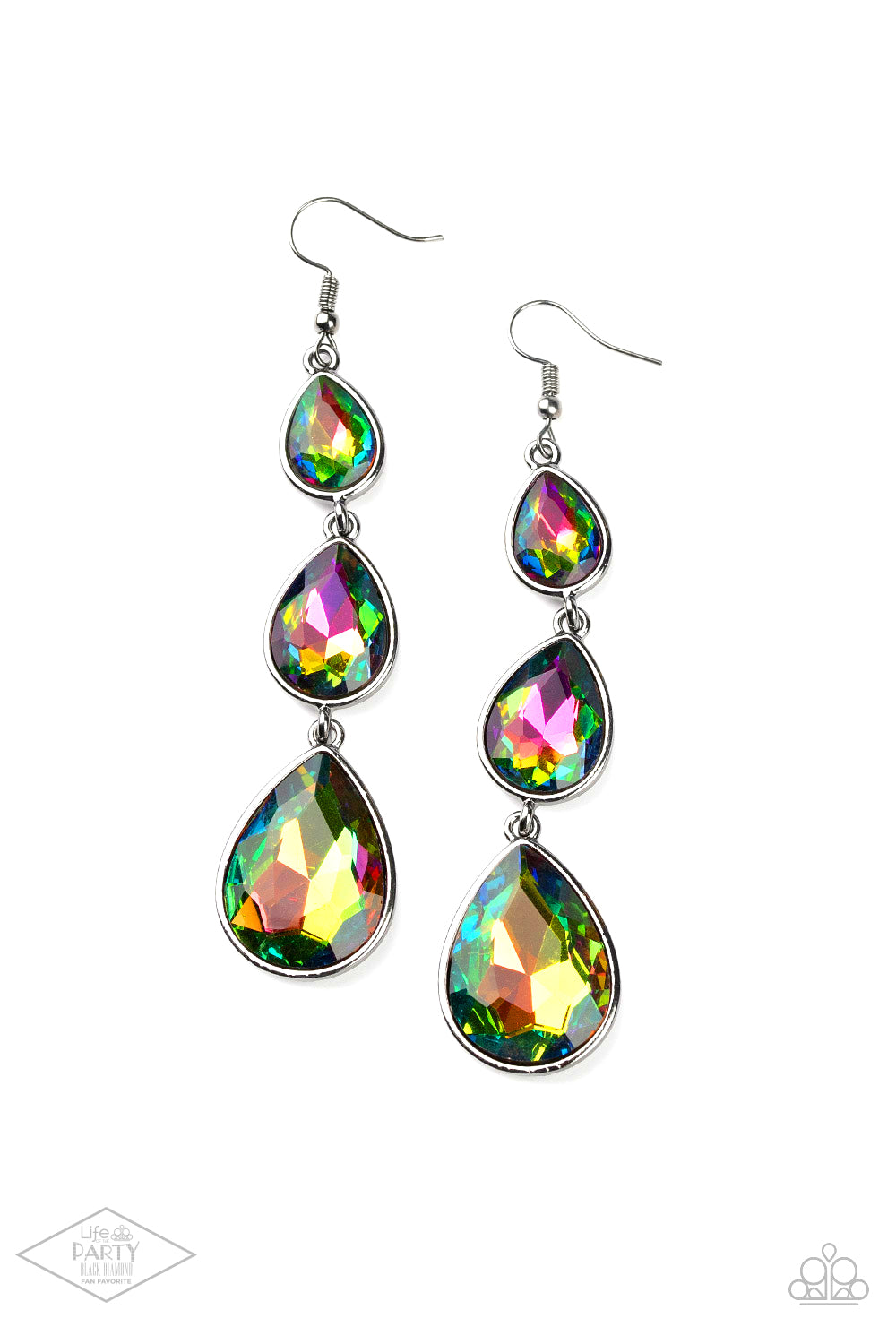 Paparazzi - Metro Momentum - Multi Earrings  #1782