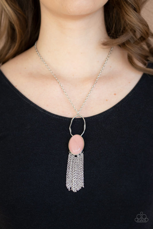 Paparazzi - Dewy Desert - Pink Necklaces  #2142