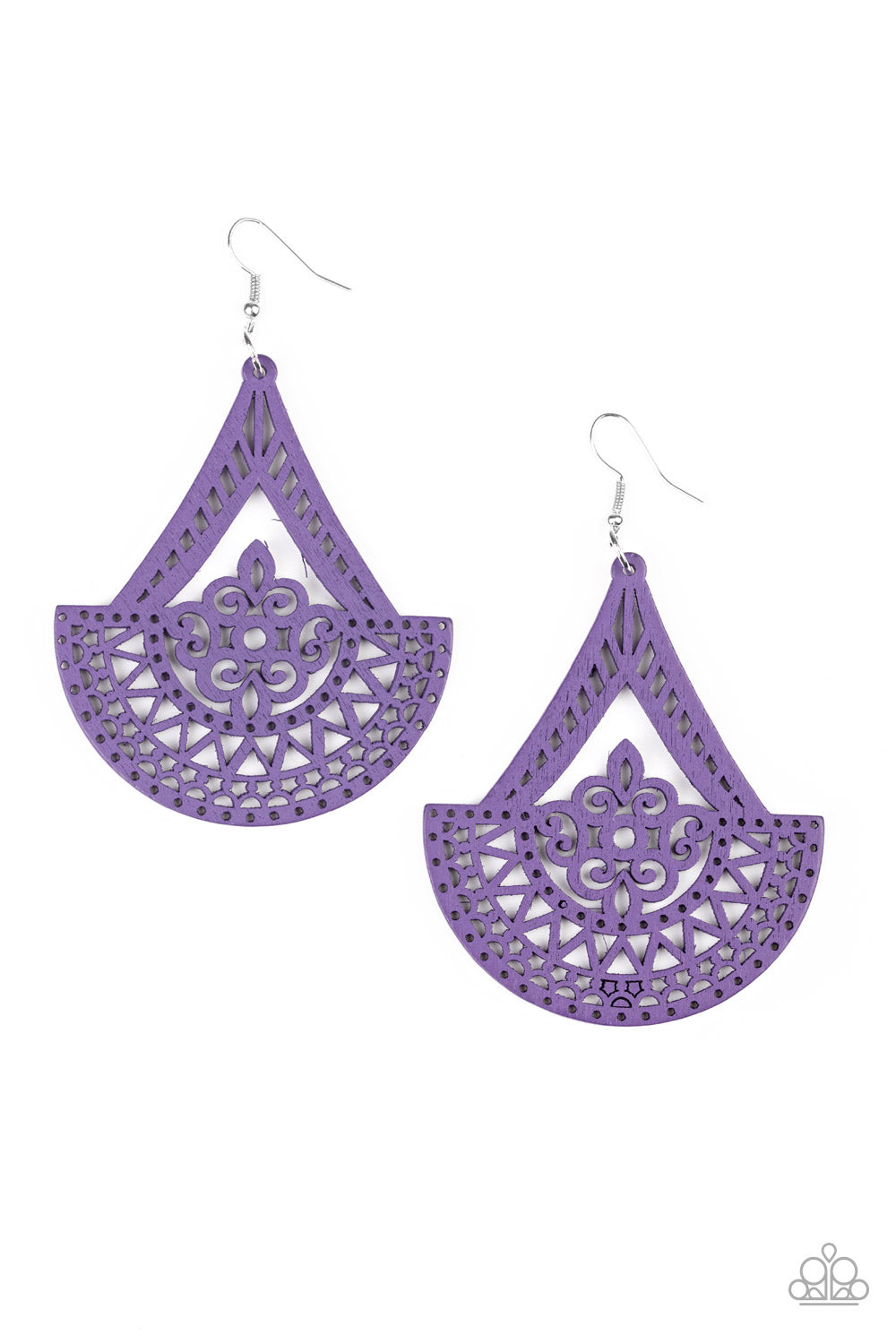 Paparazzi - Tiki Sunrise - Purple Earrings W #061