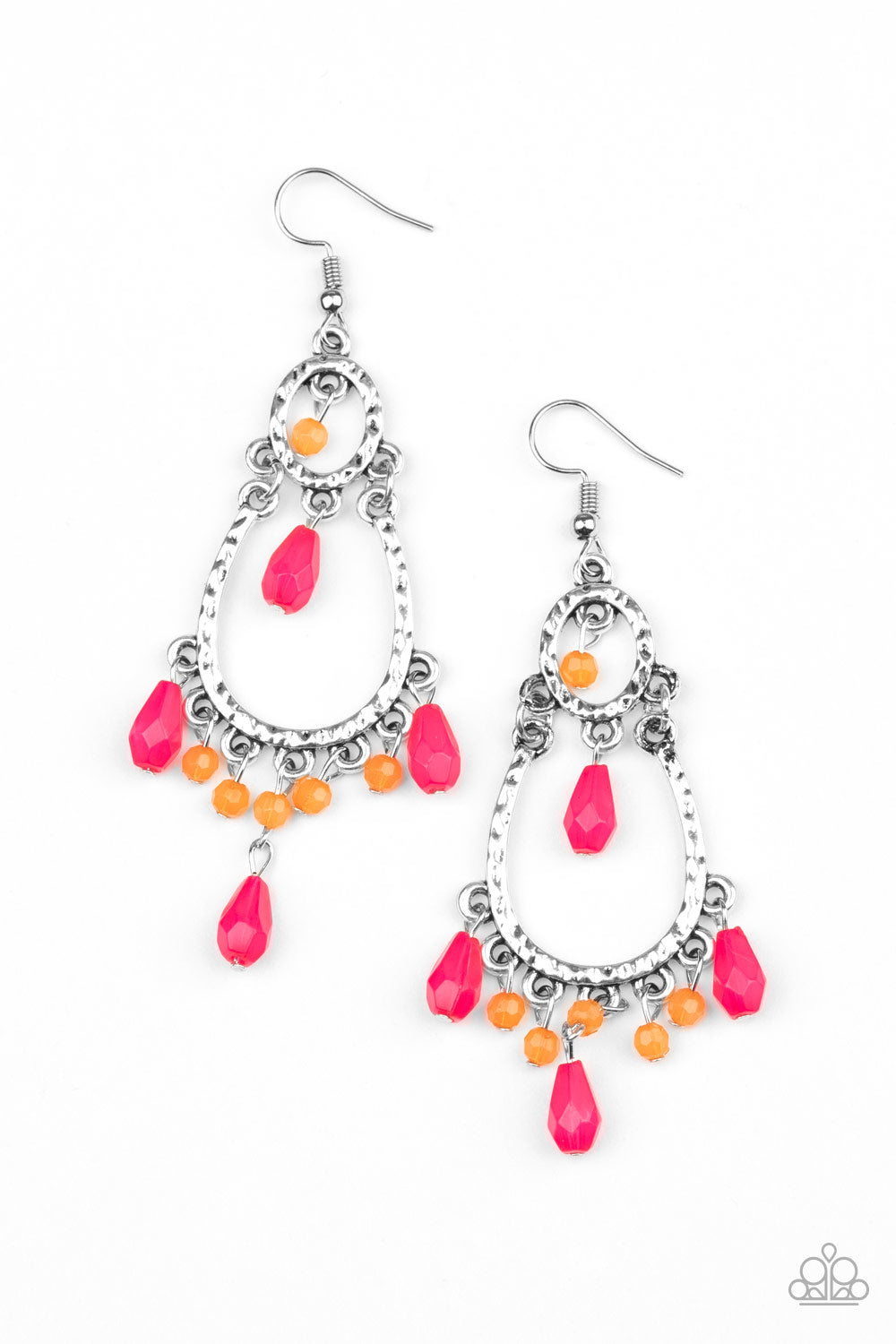 Paparazzi - Summer Sorbet - Multi Earrings  #1286