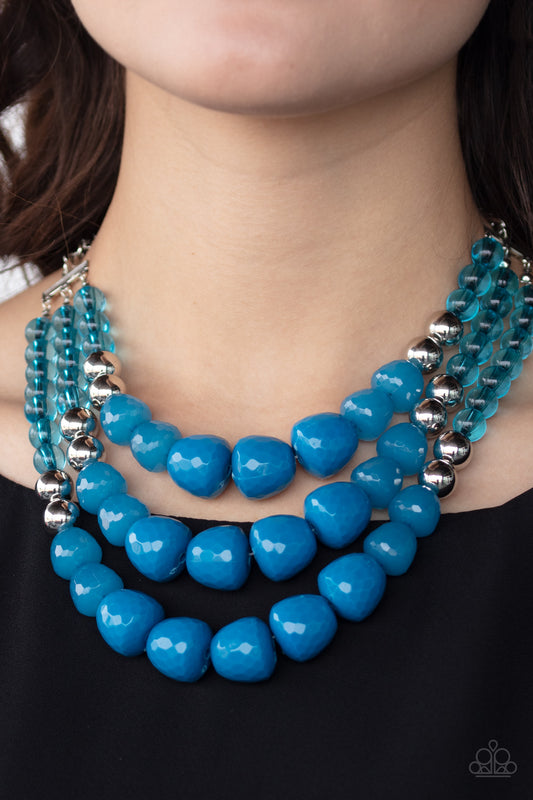 Paparazzi Accessories - Forbidden Fruit - Blue Necklace #0218