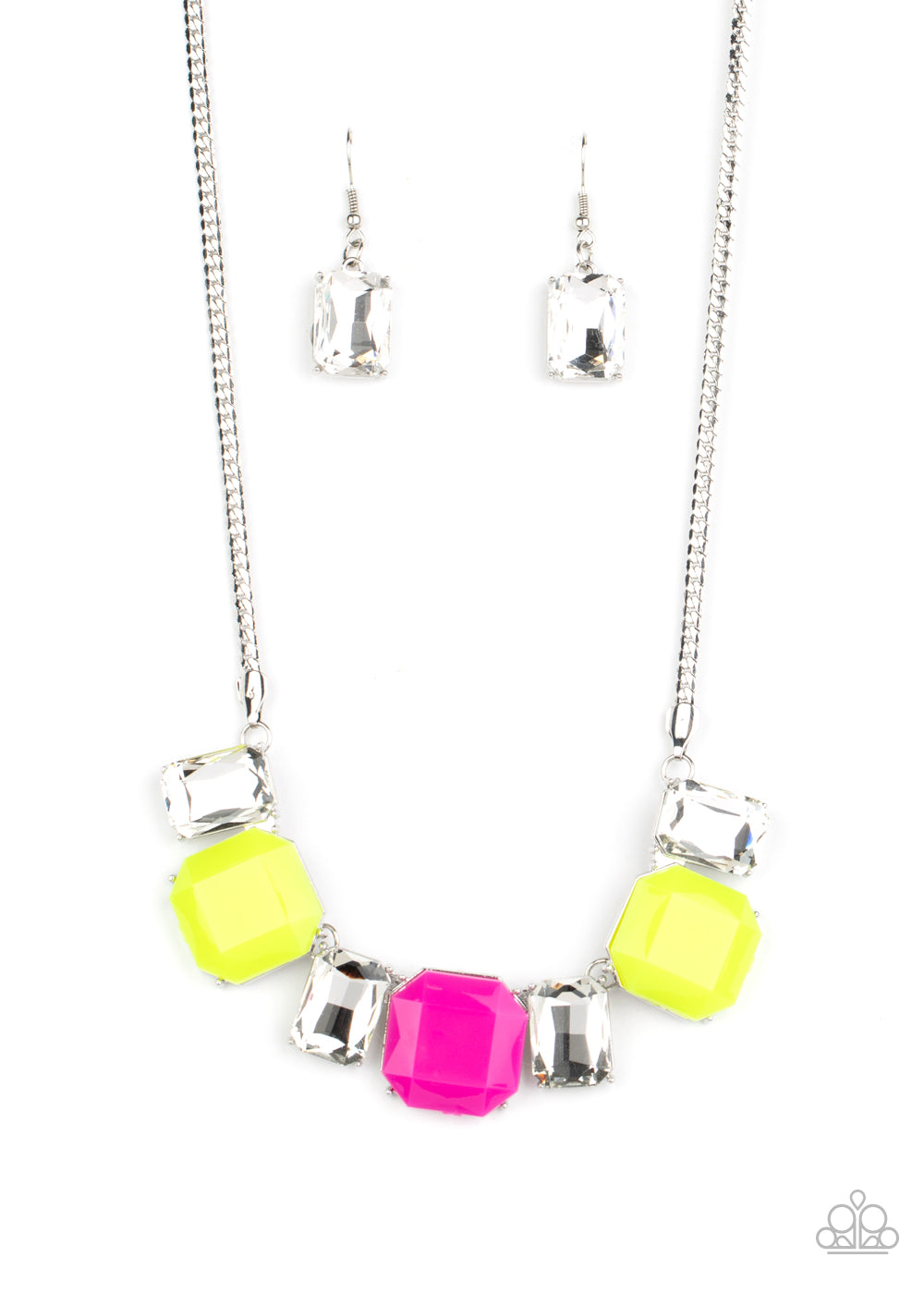 Paparazzi - Royal Crest - Yellow Necklaces   #1483