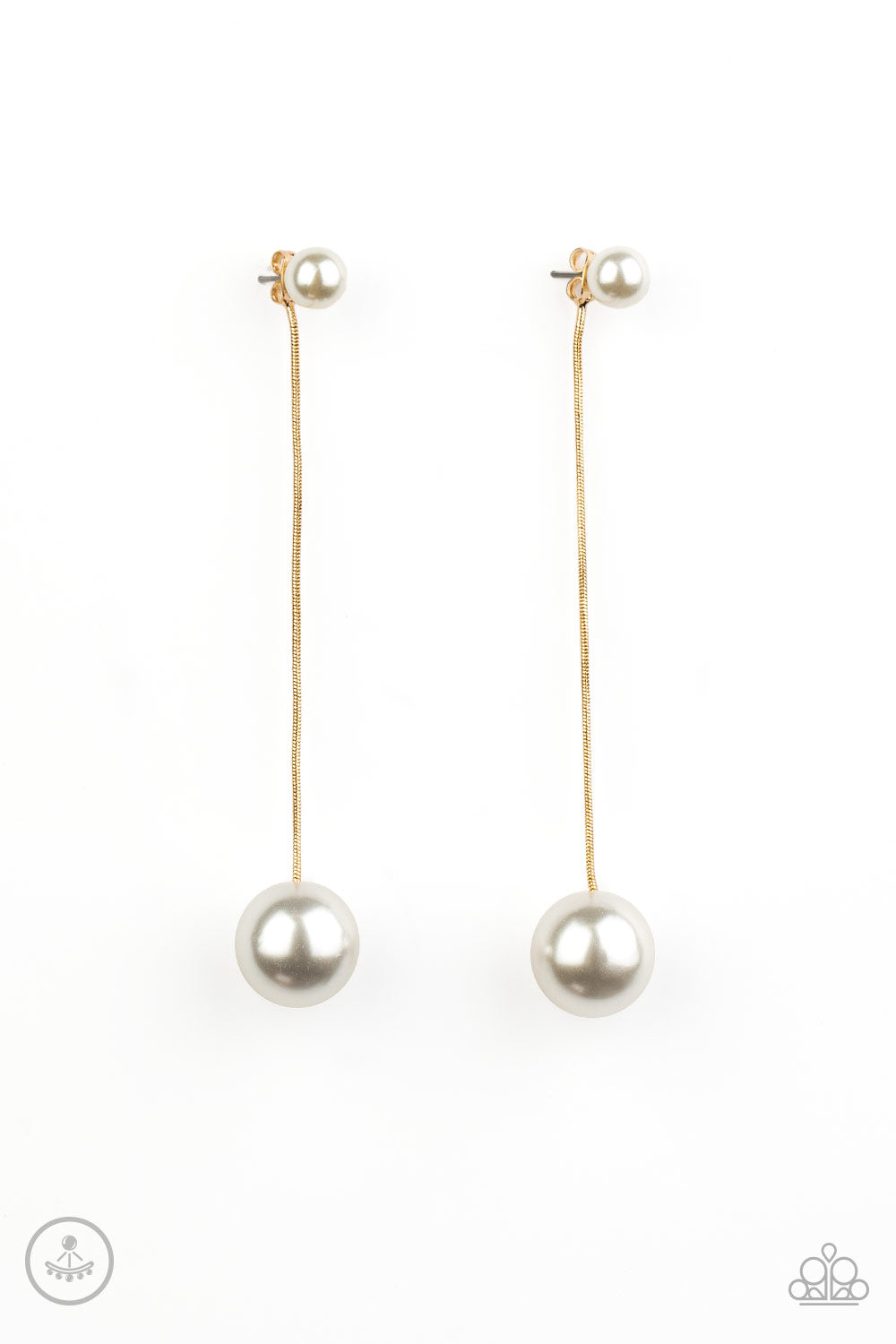 Paparazzi - Extended Elegance - Gold Earrings  O/D #6