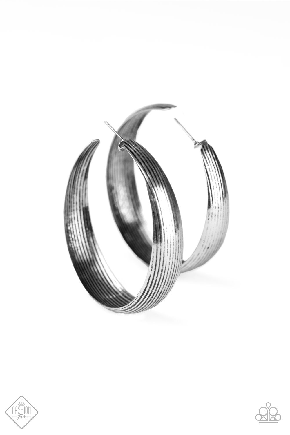 Paparazzi - Desert Wanderings - Silver Earrings    #1870