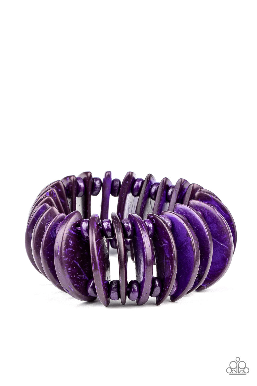 Paparazzi - Tropical Tiki Bar - Purple Bracelets  #1058