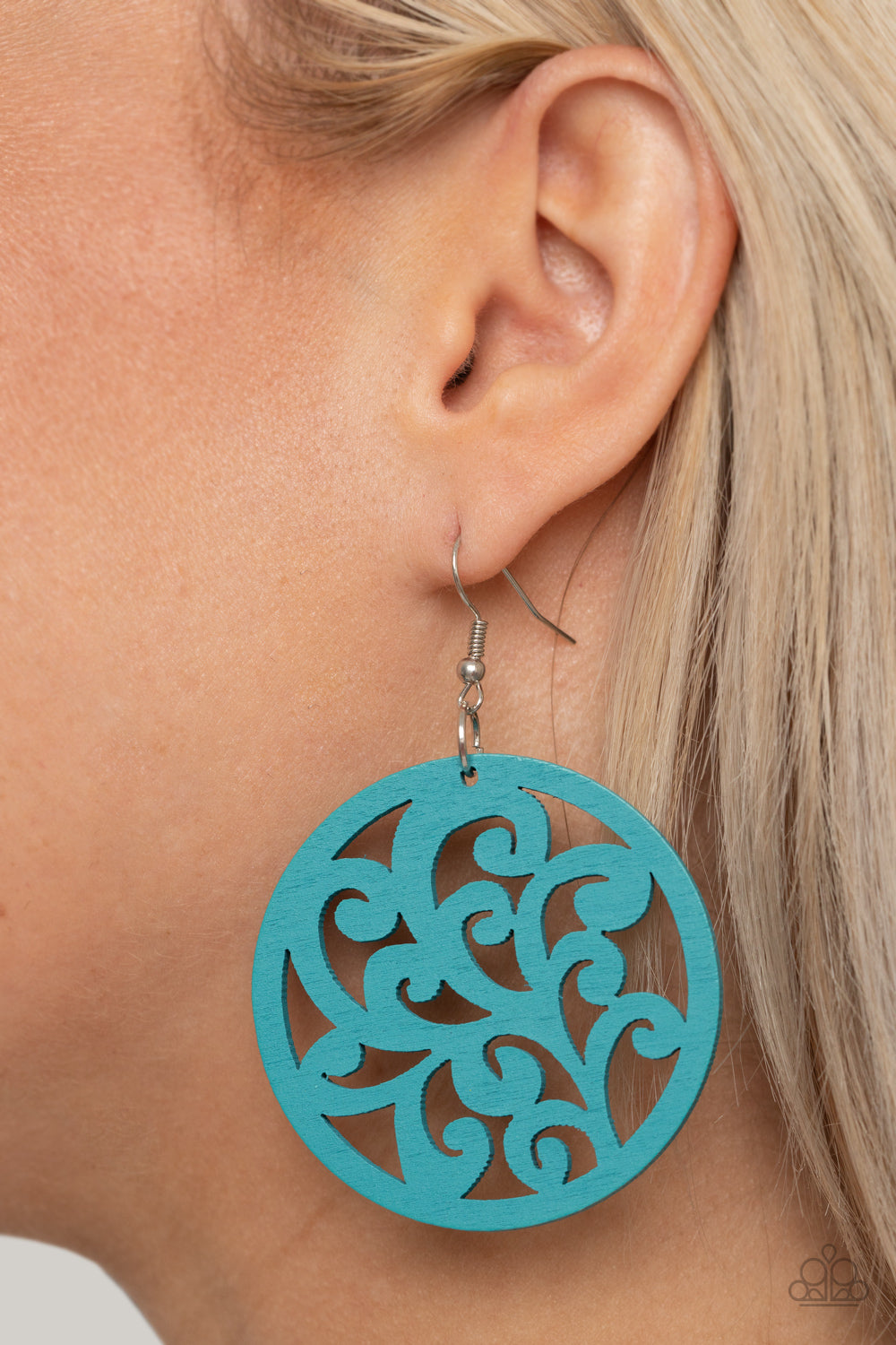 Paparazzi - Fresh Off The Vine - Blue Earrings O/D #057