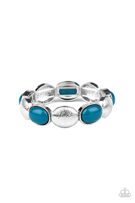 Paparazzi - Decadently Dewy - Blue Bracelet #0535