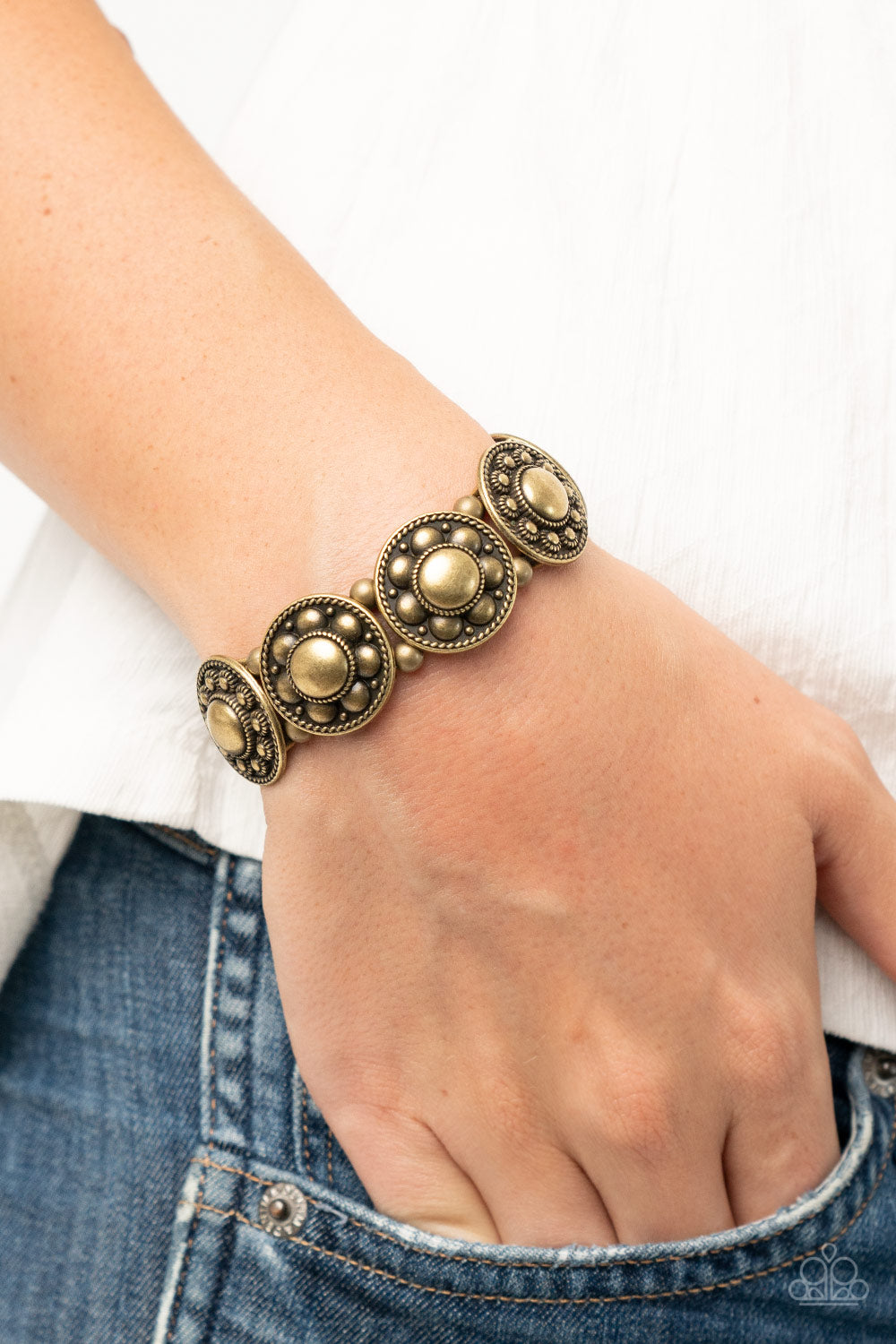 Paparazzi - Rural Fields - Brass Bracelets #0956