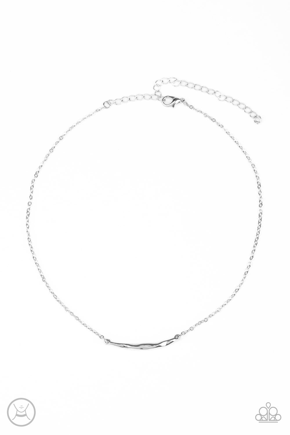 Paparazzi Taking It Easy - Silver Necklace  #1667