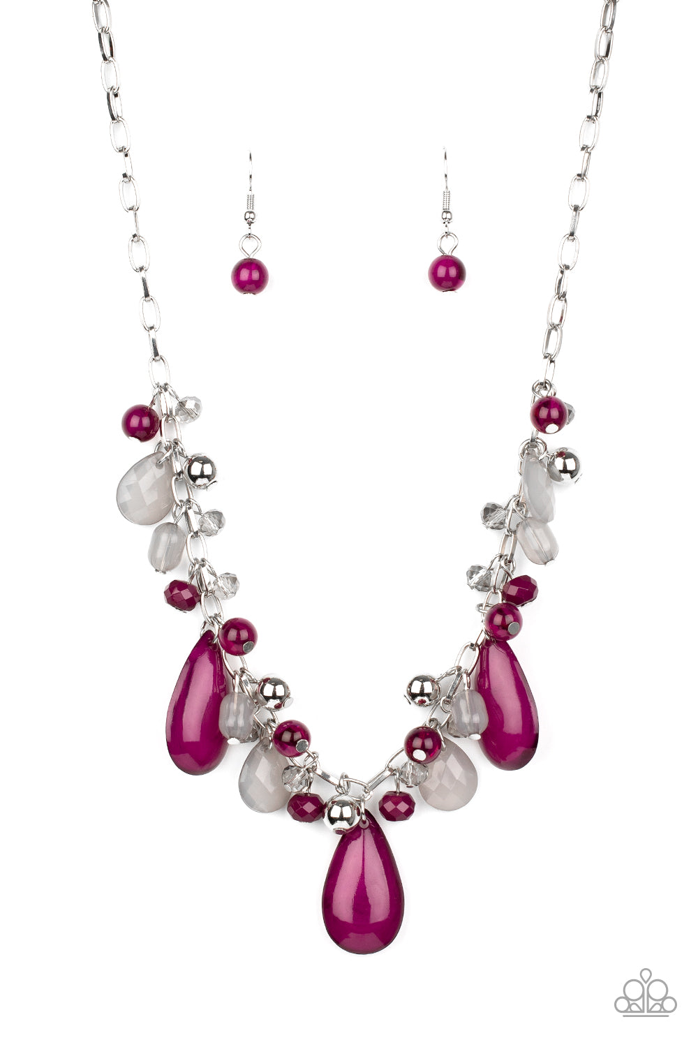 Paparazzi - Seaside Solstice - Purple Necklaces #0301