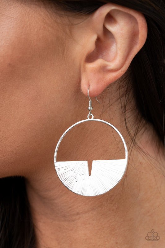 Paparazzi - Reimagined Refinement - Silver Earrings #1937