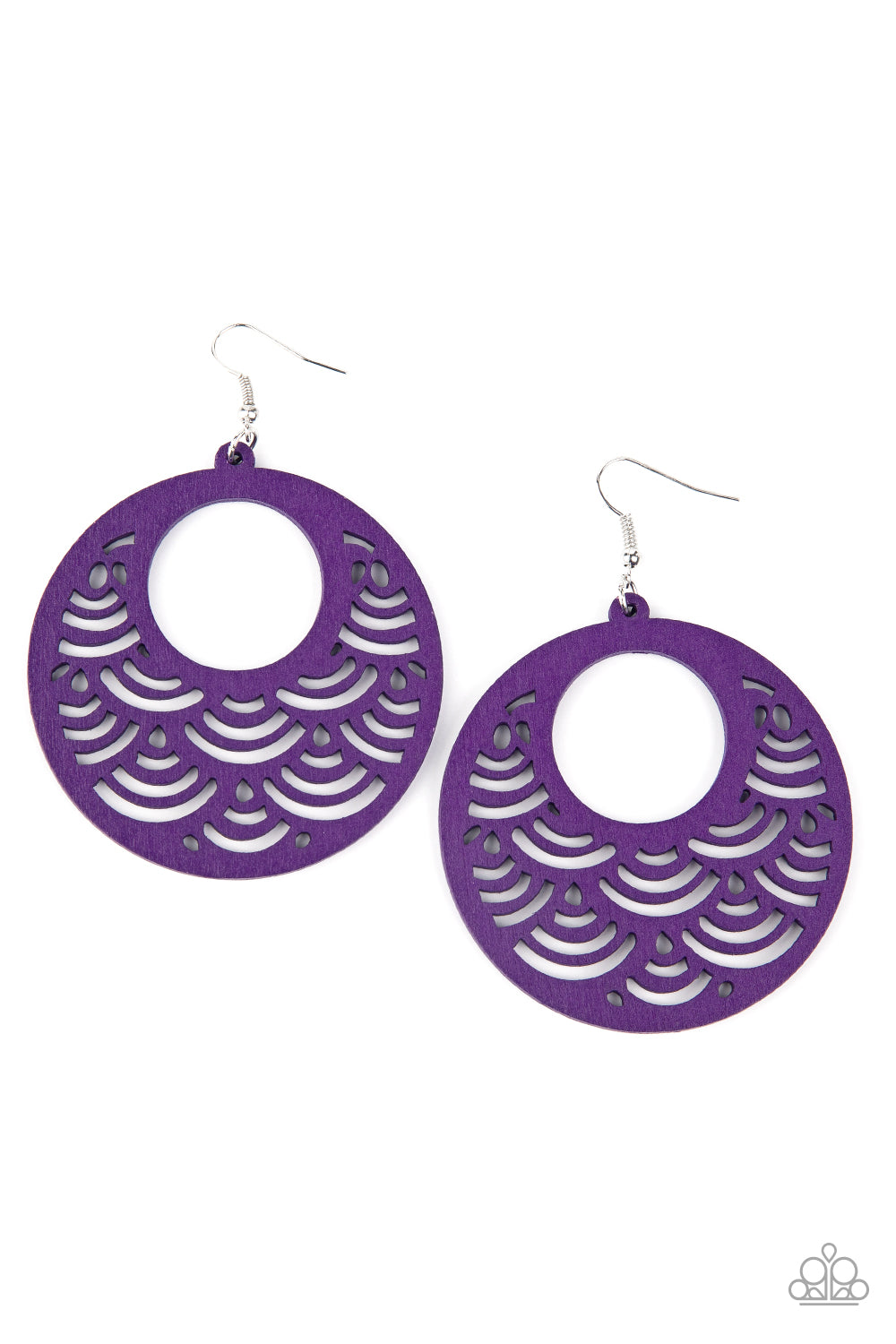 Paparazzi - SEA Le Vie! - Purple Earrings   W #052