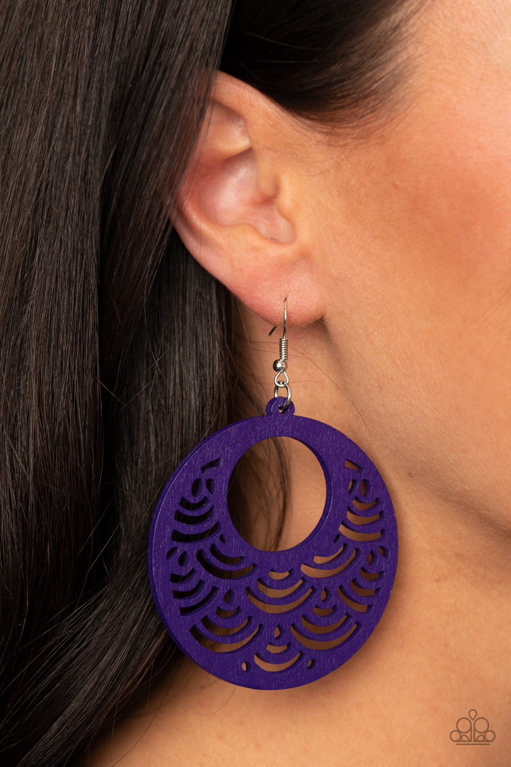 Paparazzi - SEA Le Vie! - Purple Earrings   W #052