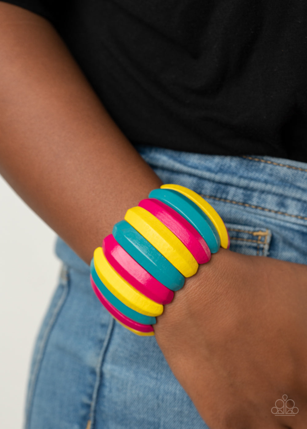 Paparazzi Accessories - Colorfully Congo - Multi Bracelet  #1055