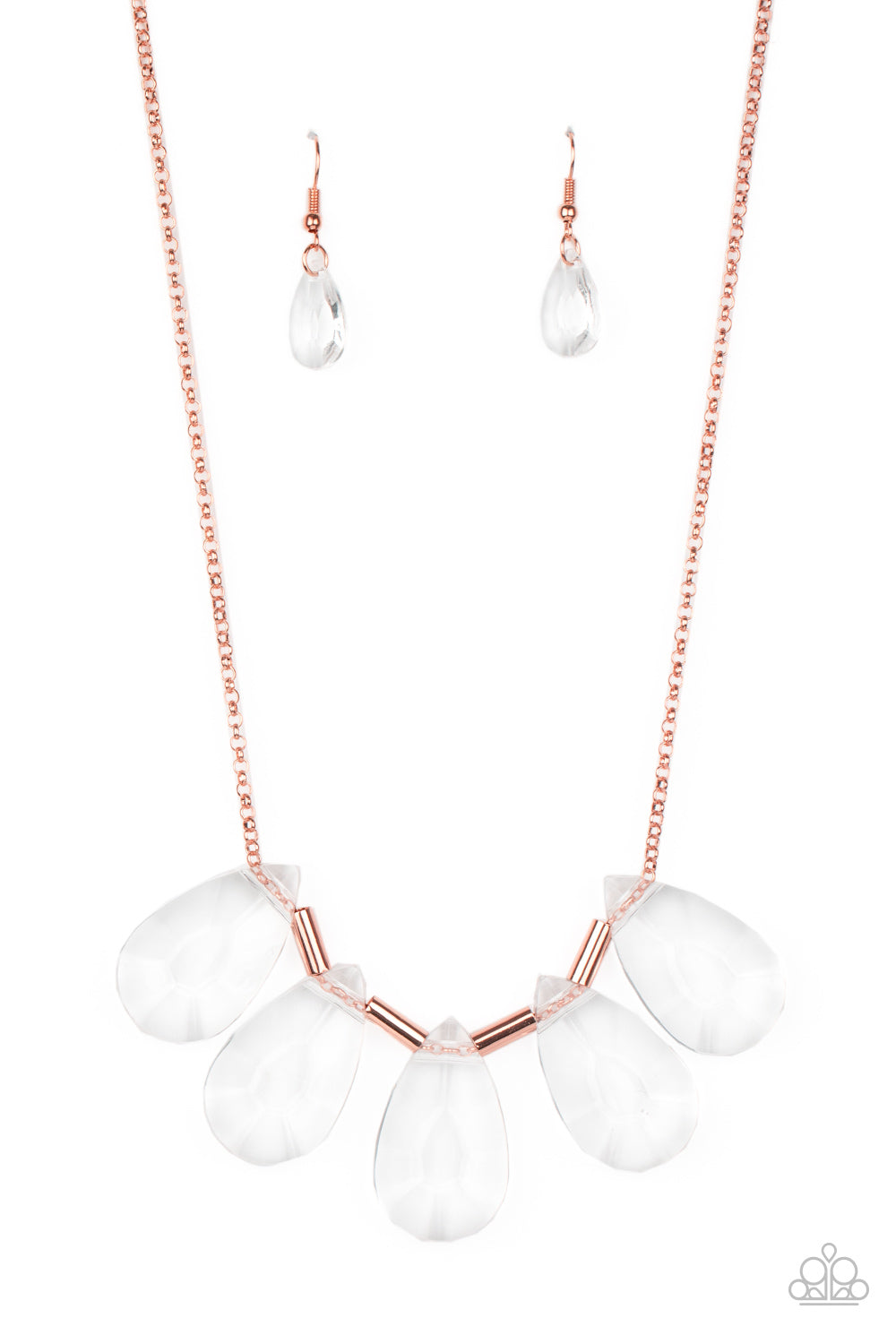 Paparazzi HEIR It Out - Copper Necklace  #1658