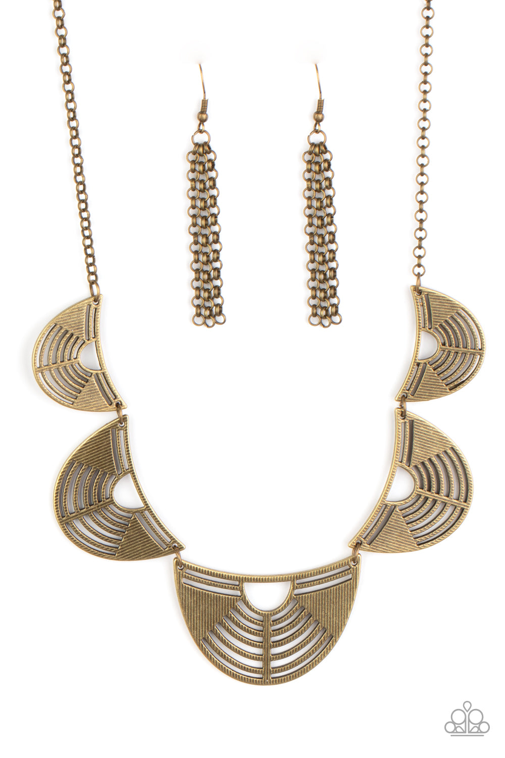 Paparazzi - Record-Breaking Radiance - Brass Necklace  #0244