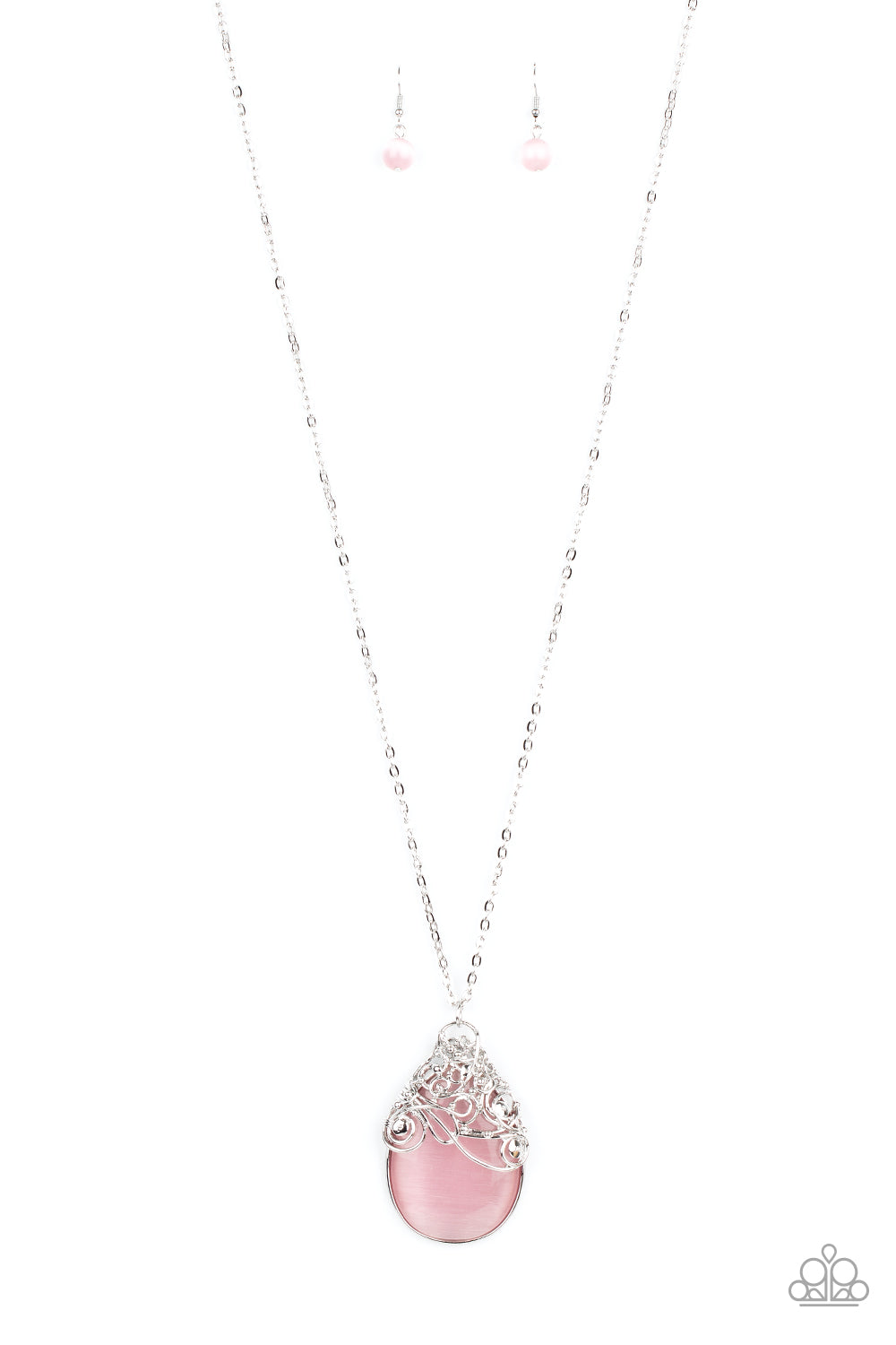 Paparazzi - Tangled Gardens - Pink Necklace  #0407