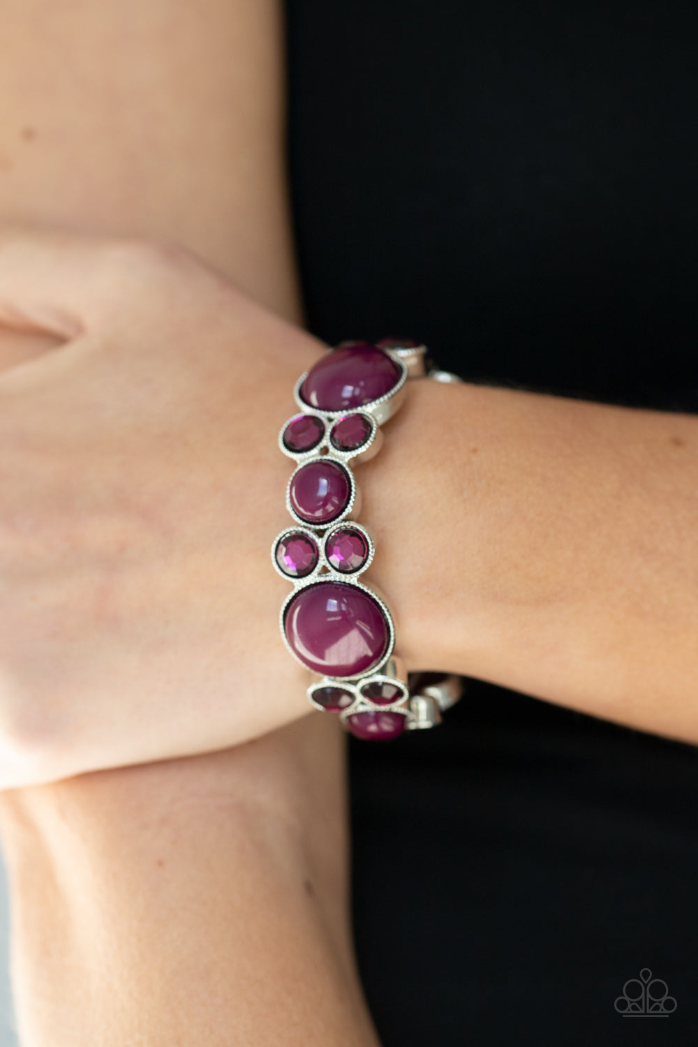 Paparazzi - Celestial Escape - Purple Bracelet  #B56