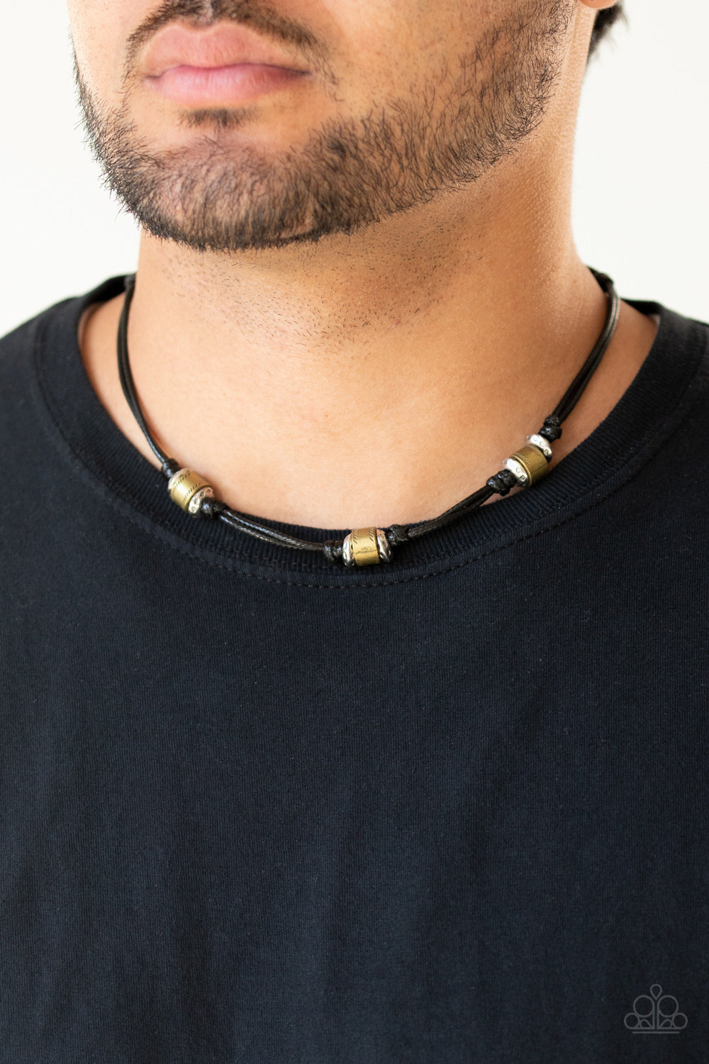 Paparazzi - Renegade Ranger - Black Necklaces  #1477