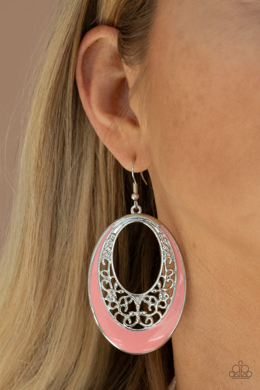 Paparazzi - Orchard Bliss - Orange Earrings  O/D #035