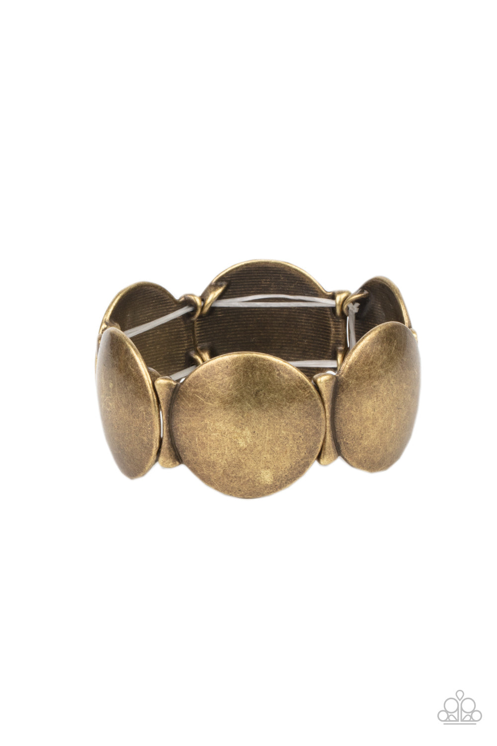 Paparazzi - Going, Going, GONG! - Brass Bracelet #0512