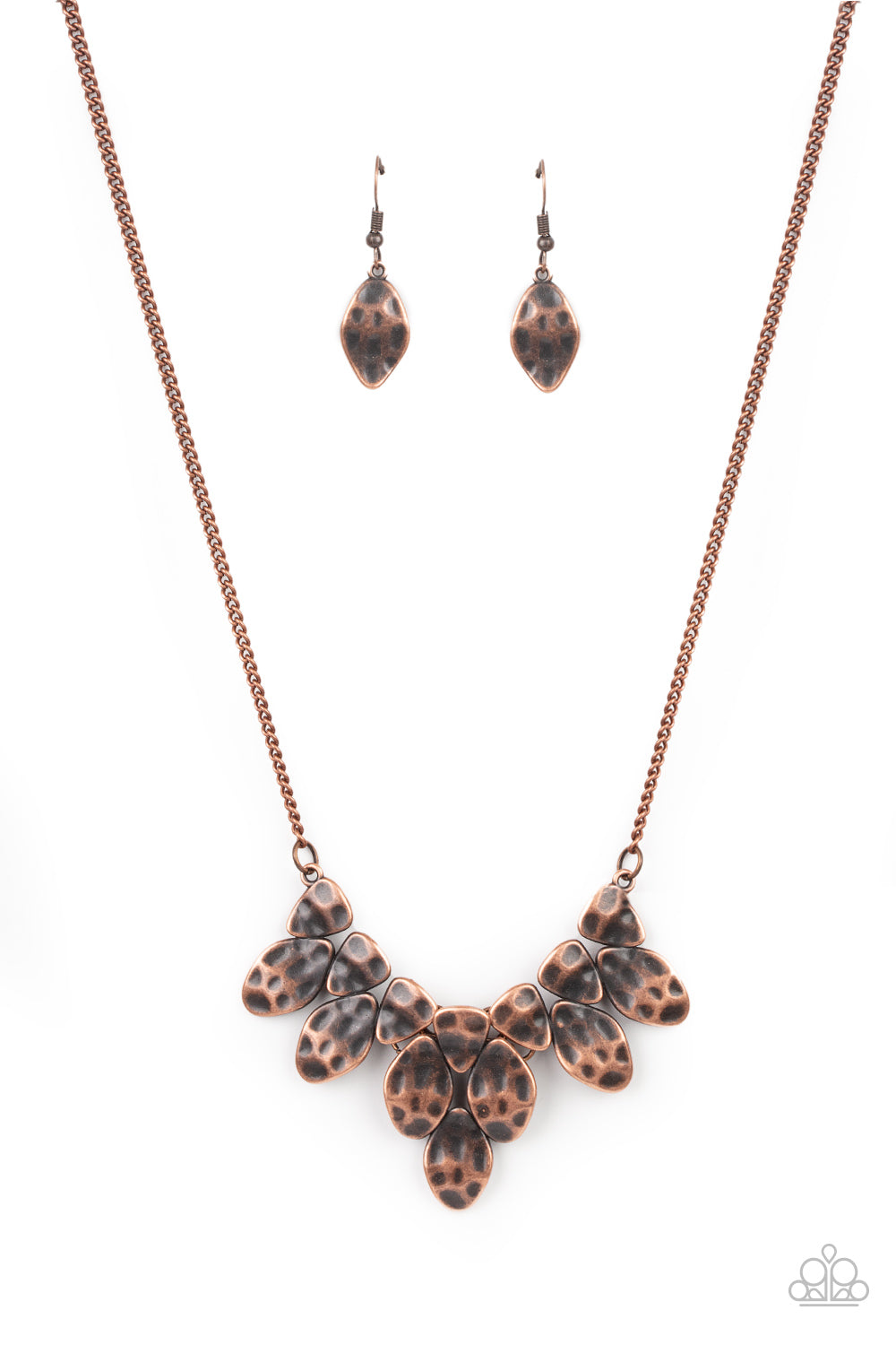 Paparazzi - Rustic Smolder - Copper Necklace  #1693