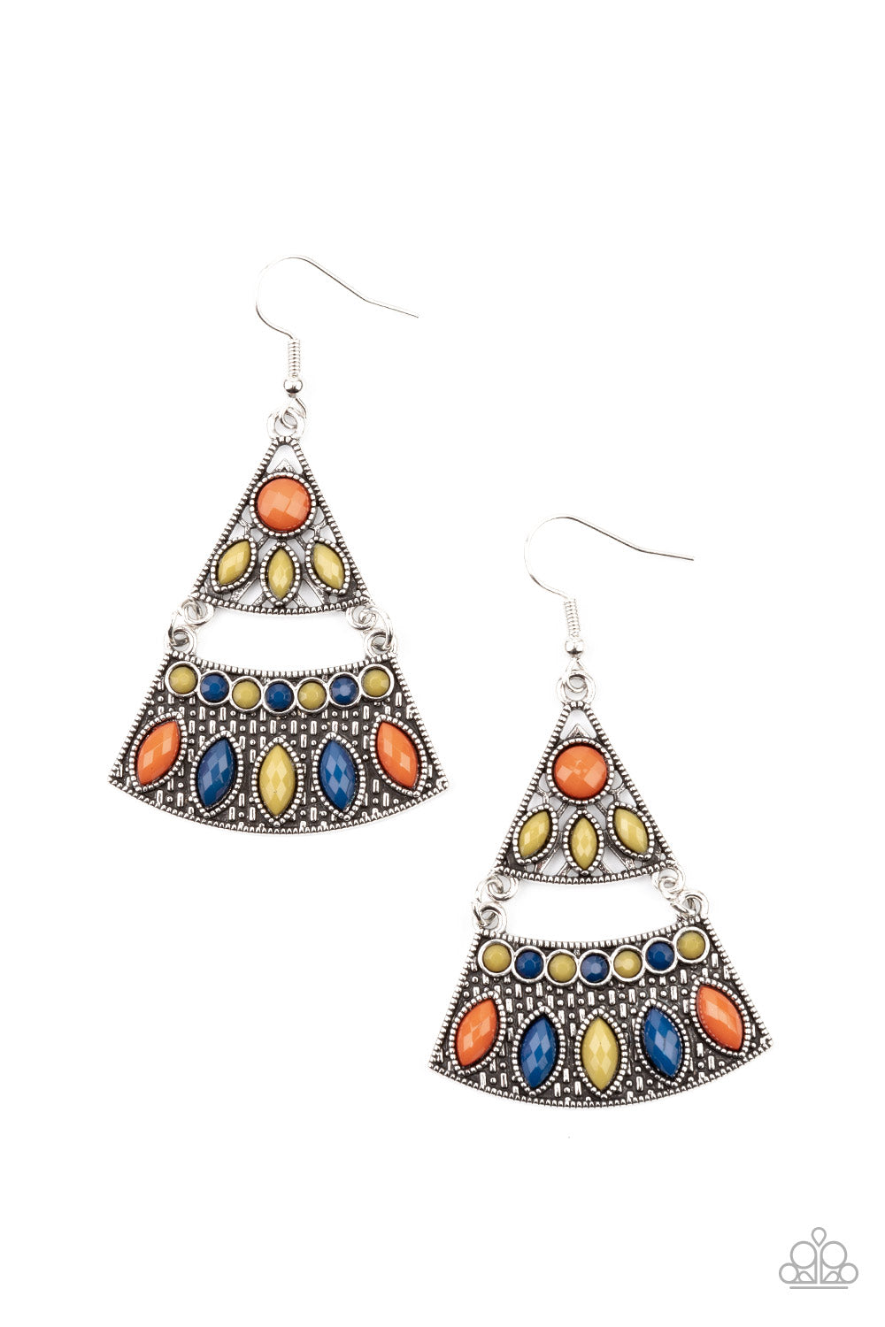 Paparazzi Accessories - Desert Fiesta - Multi Earring #0714