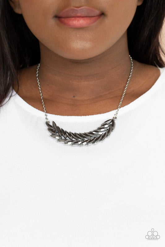 Paparazzi Flight of FANCINESS - Silver Necklace #1644