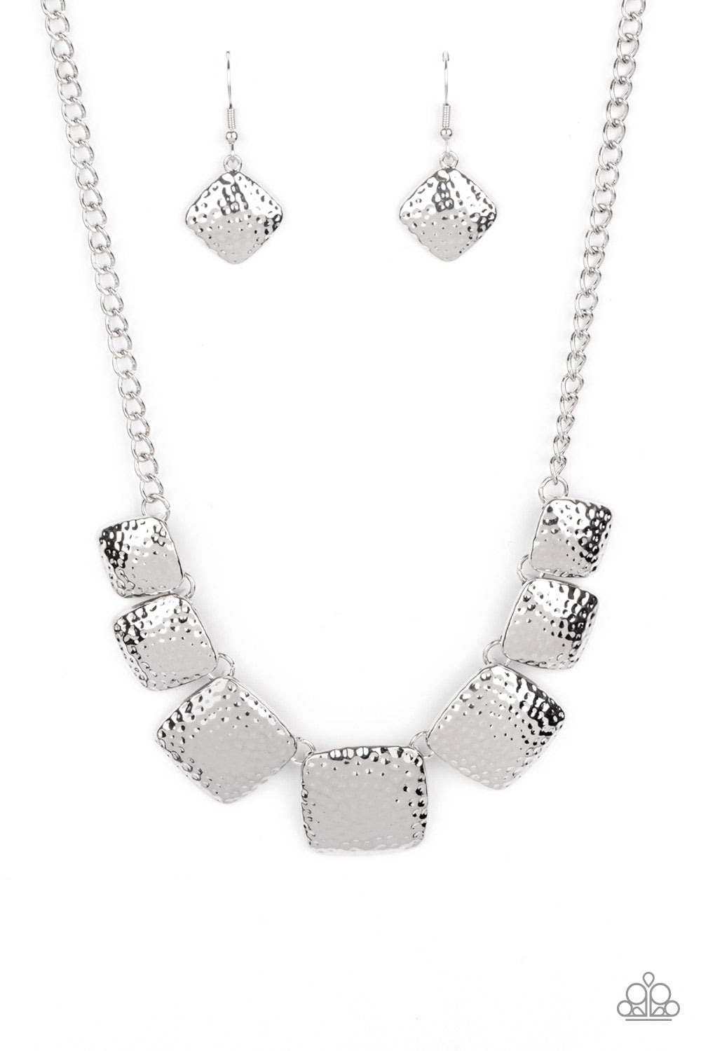 Paparazzi - Keeping It RELIC - Silver Necklaces  #0485