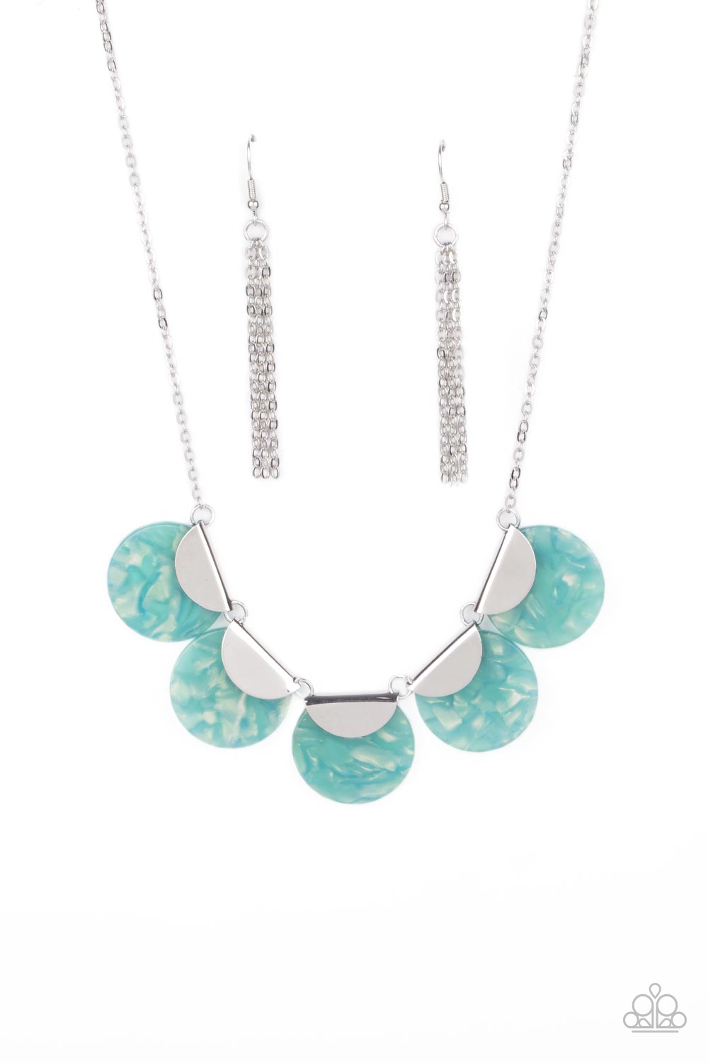 Paparazzi - Mermaid Oasis - Blue Necklace #1687