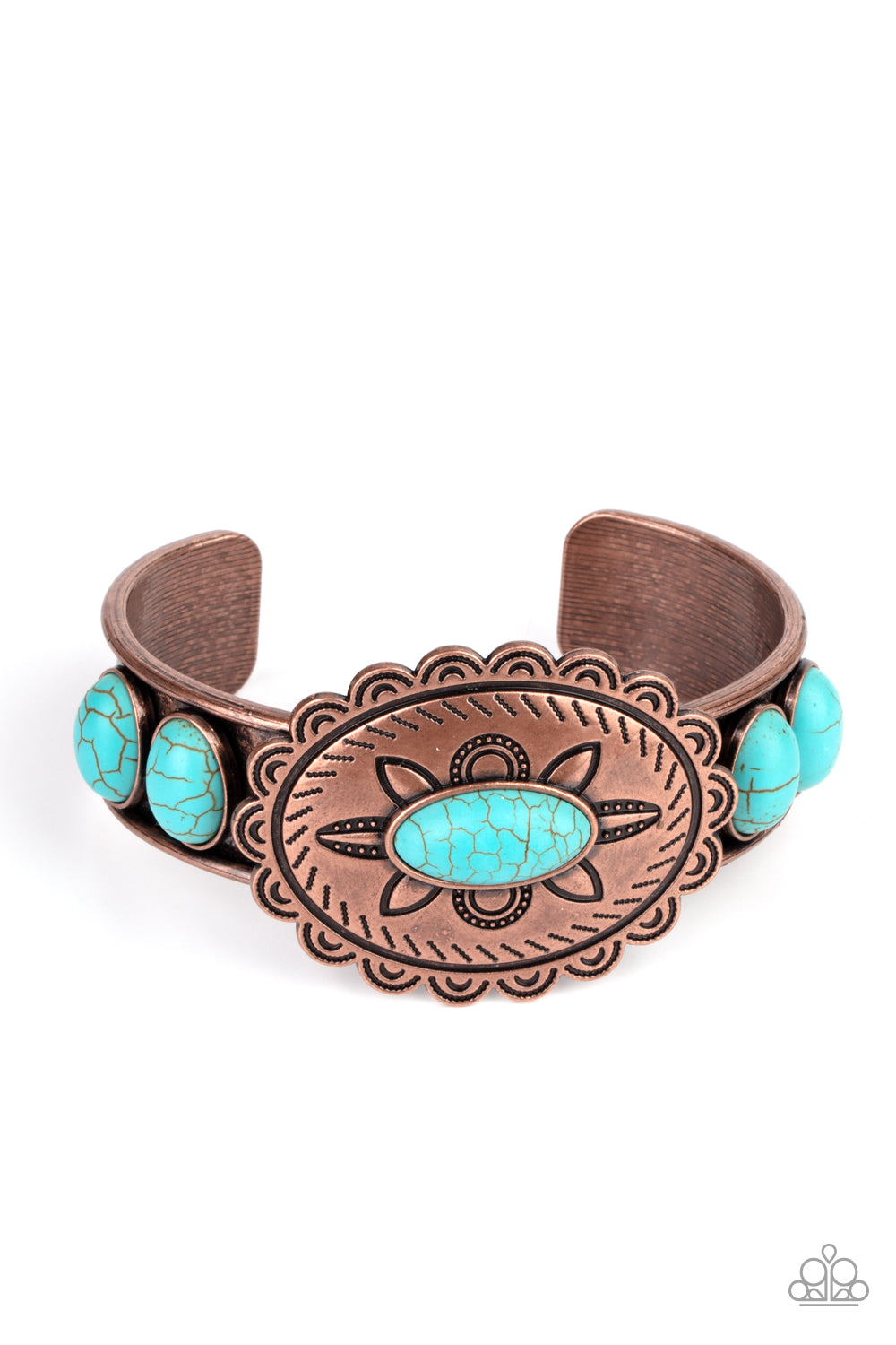 Paparazzi - Canyon Heirloom - Copper Bracelet #0528