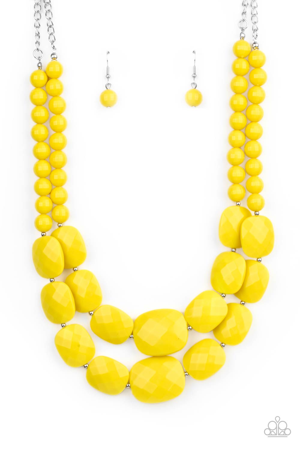 Paparazzi - Resort Ready - Yellow Necklace  #0466