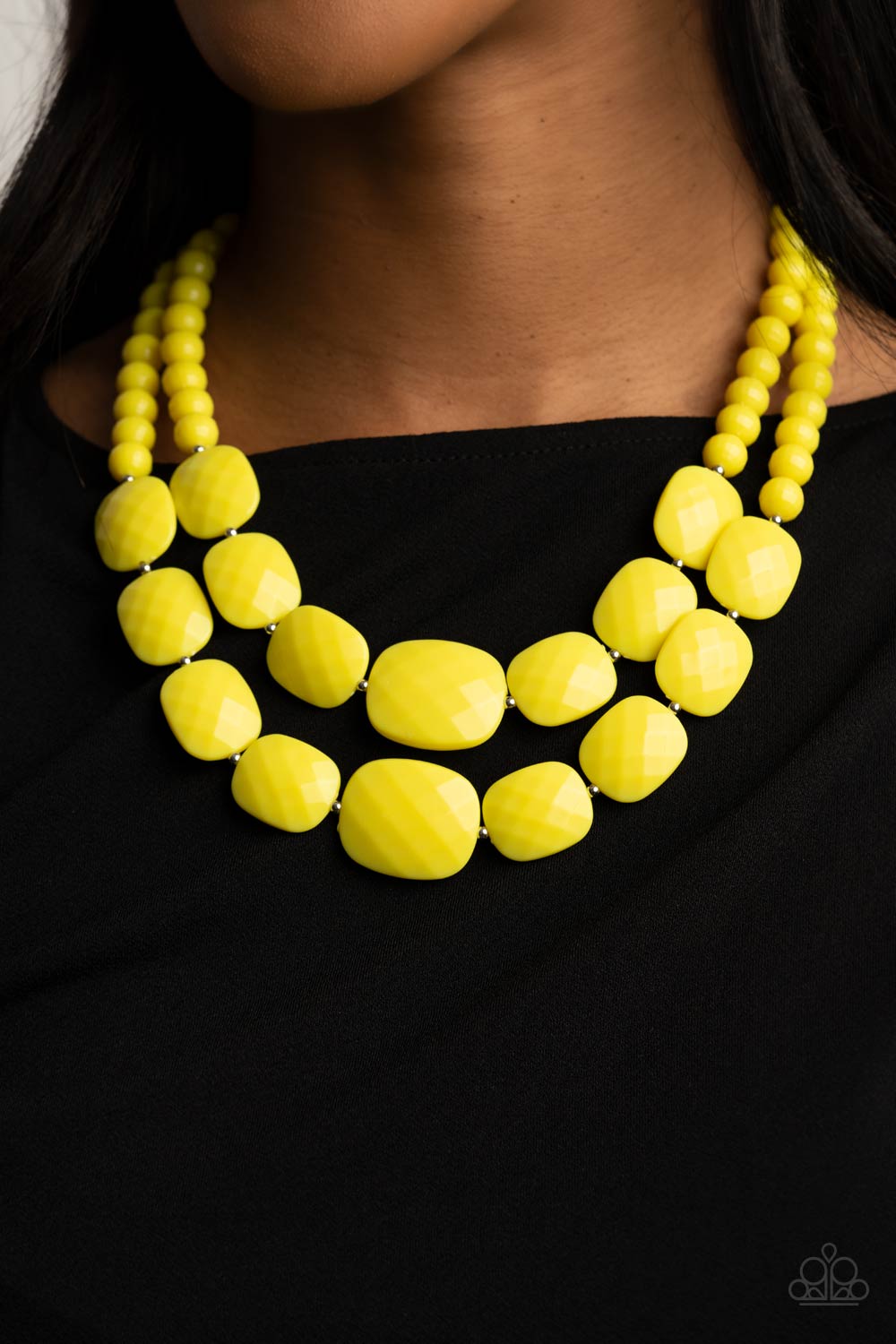 Paparazzi - Resort Ready - Yellow Necklace  #0466