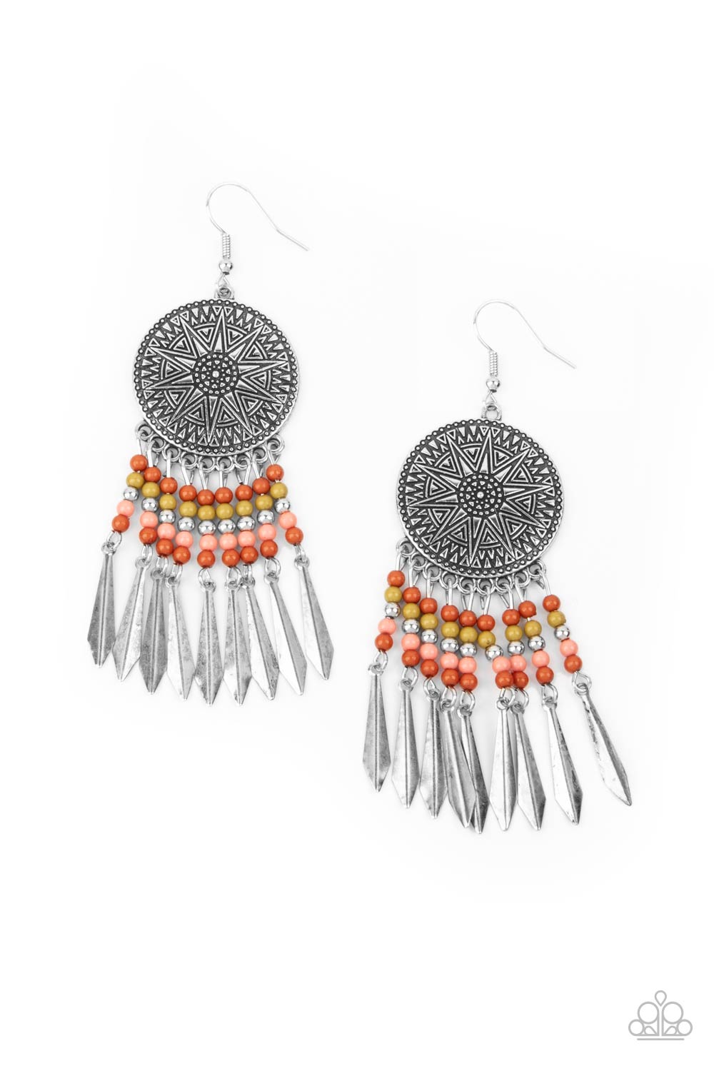 Paparazzi - Sun Warrior - Multi Earrings #0661