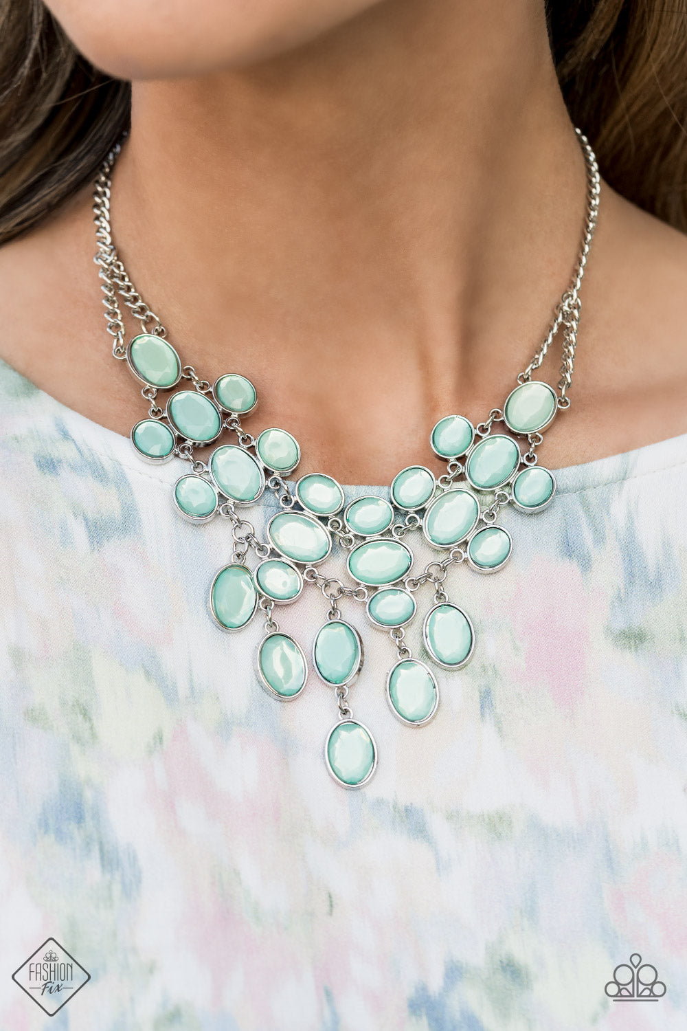 Paparazzi - Serene Gleam - Blue Necklace #0064