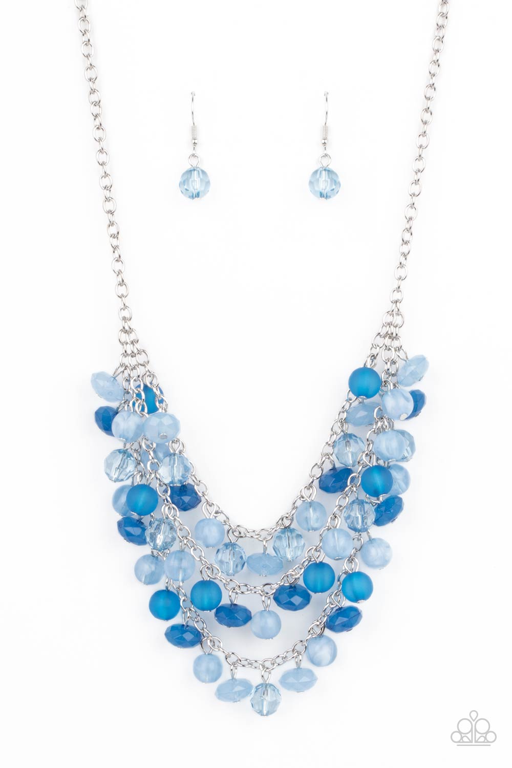 Paparazzi - Fairytale Timeless - Blue Necklace  #0482