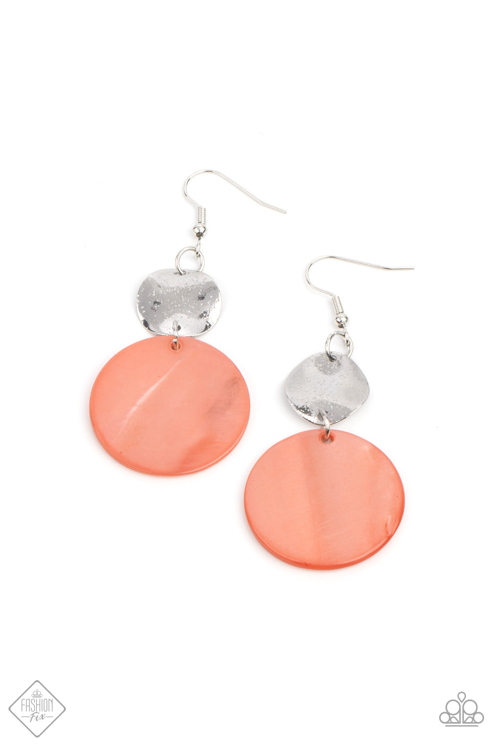 paparazzi - Opulently Oasis - Orange Earrings