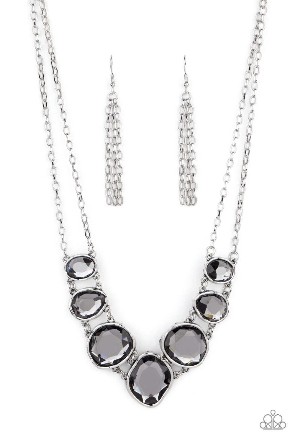 Paparazzi Accessories - Absolute Admiration - Silver Necklace #0402