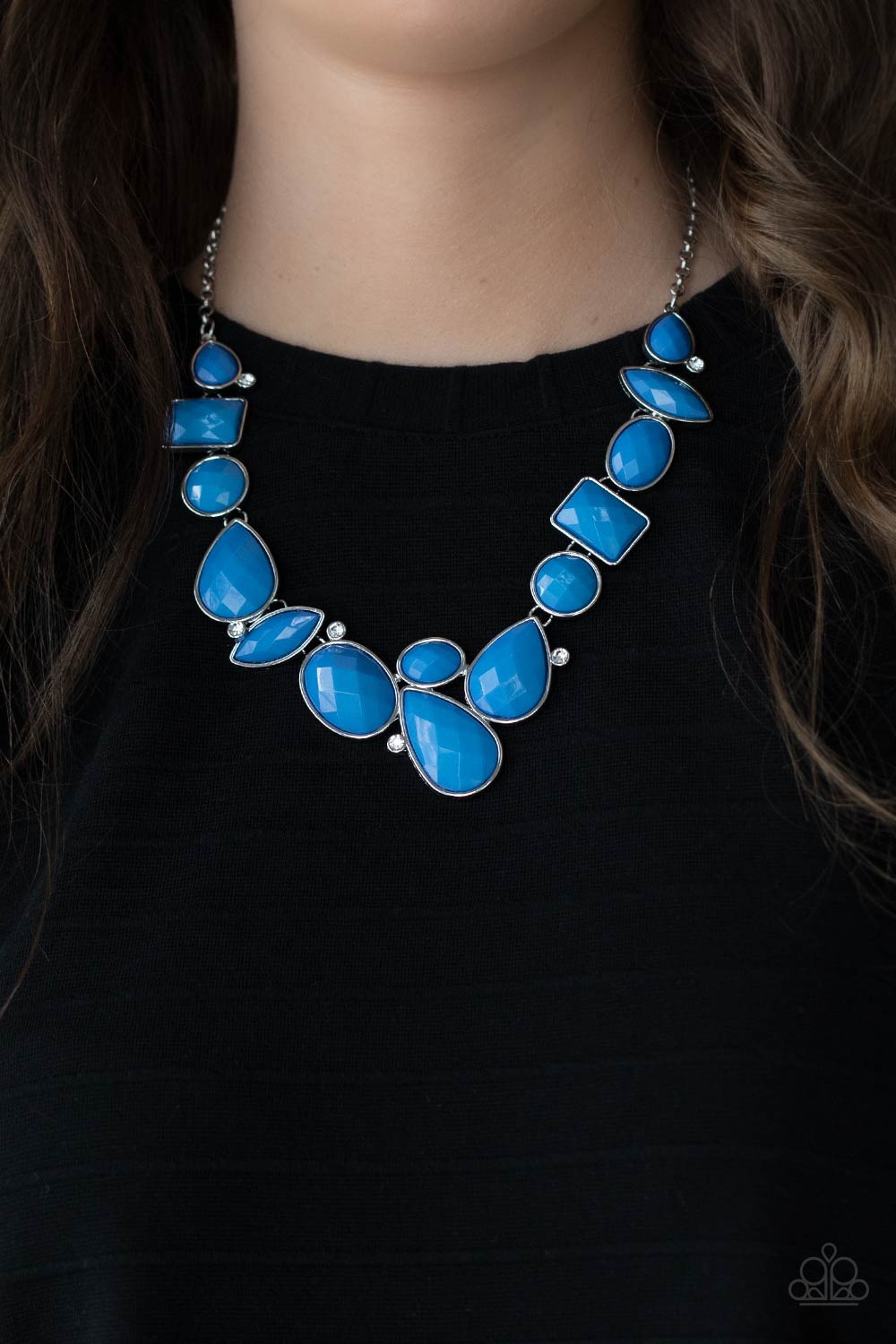 Paparazzi - Mystical Mirage - Blue Necklace  #0027