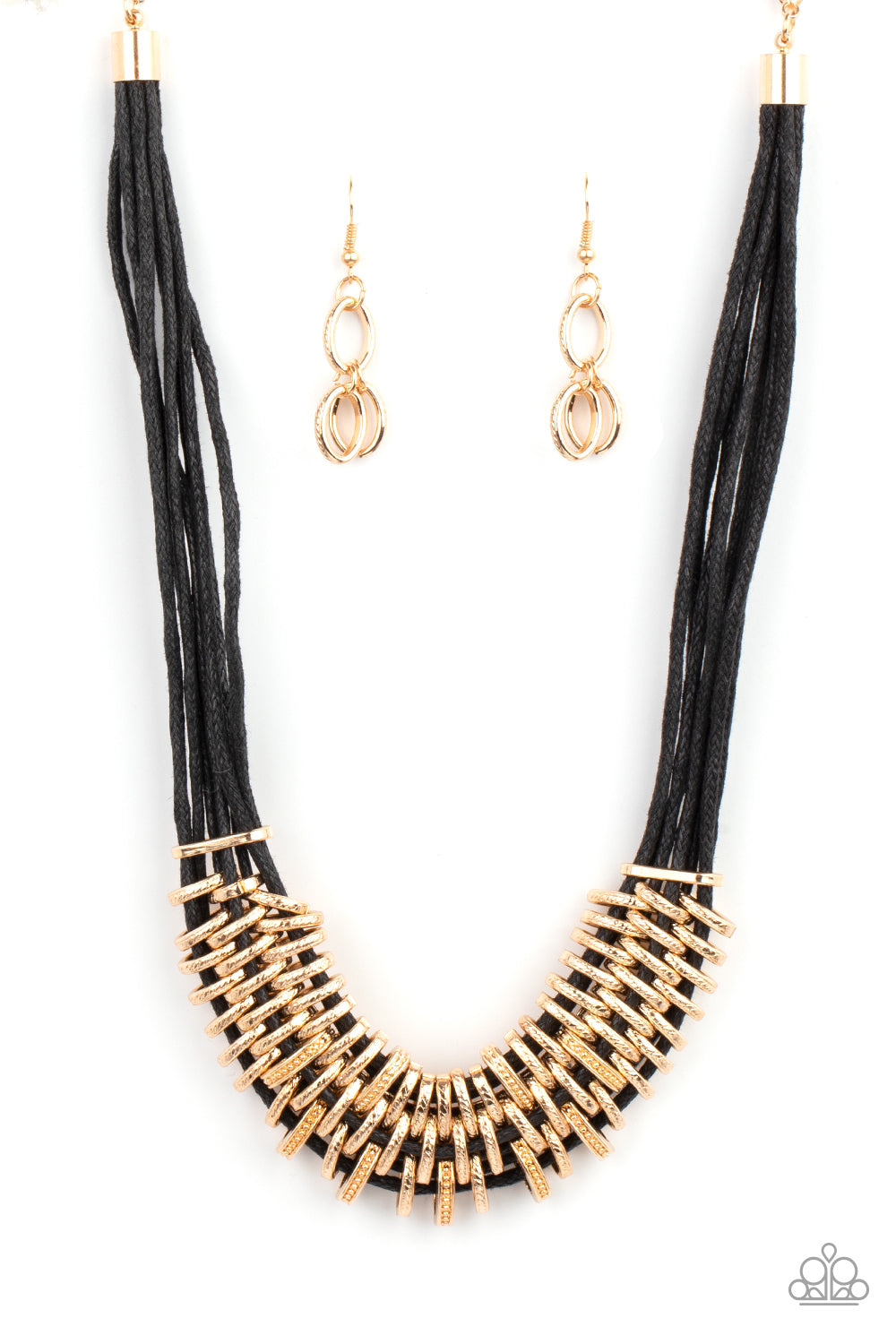 Paparazzi - Lock, Stock, and SPARKLE - Gold Necklace #0013